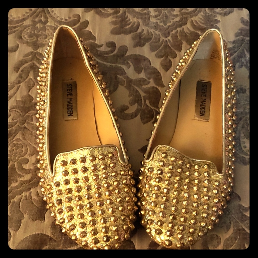 COPY - Gold dress flats